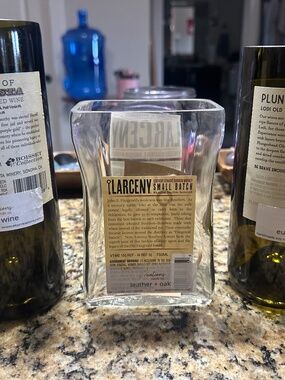 Set of 3 Wine/Liquor Bottle Candle Holders